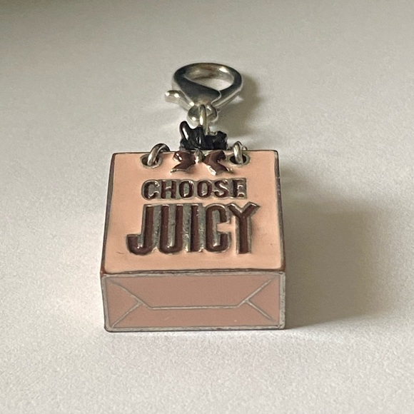 Juicy Couture Pink Yorkie In A Shopping Bag Charm - Picture 7 of 9